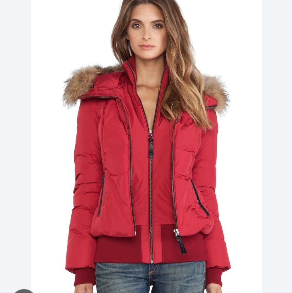 Mackage romane down fur coat